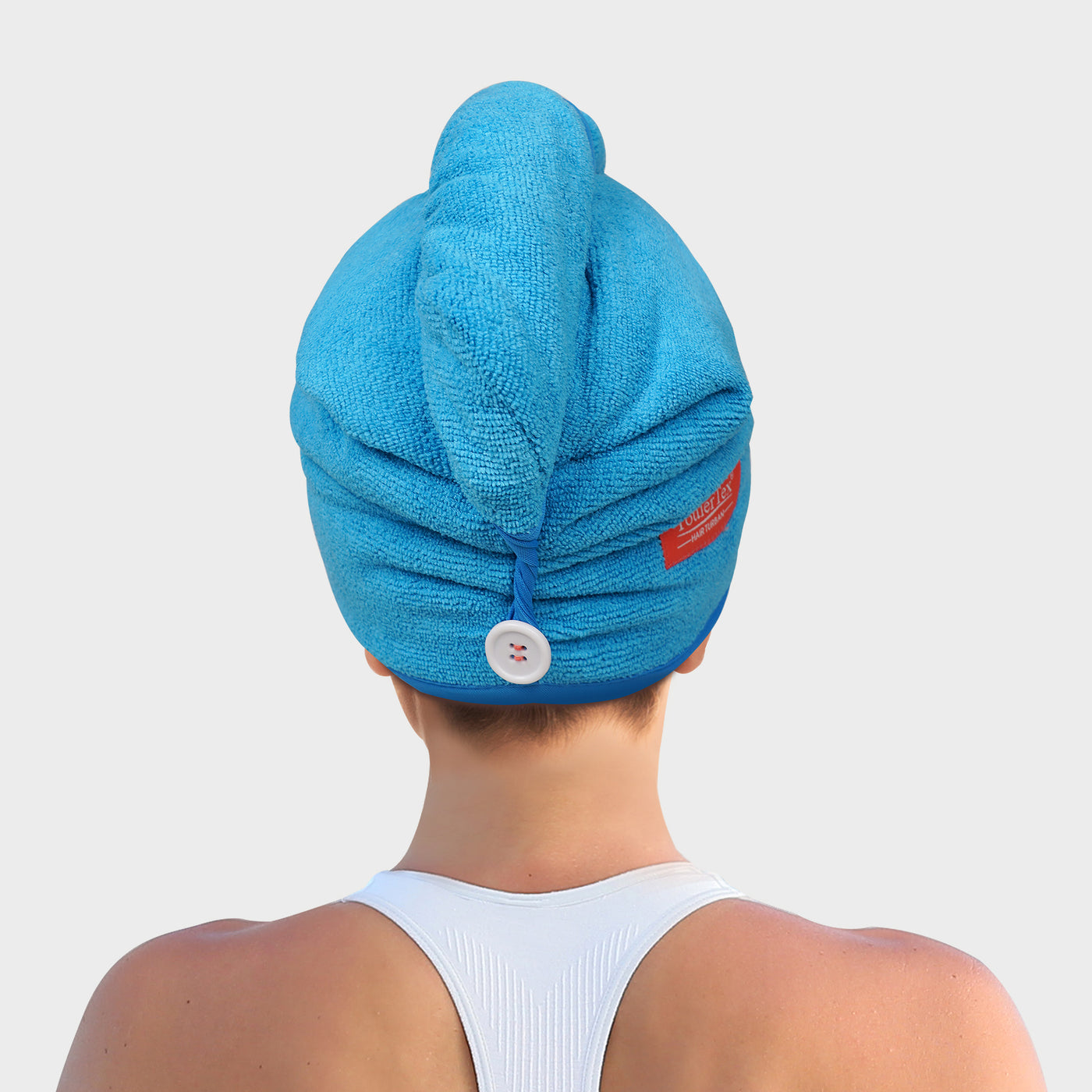 Hair Towel Wrap - Sky Blue