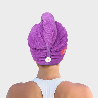 Hair Towel Wrap - Purple