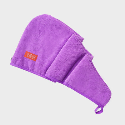 Hair Towel Wrap - Purple