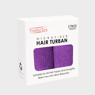 Hair Towel Wrap - Purple