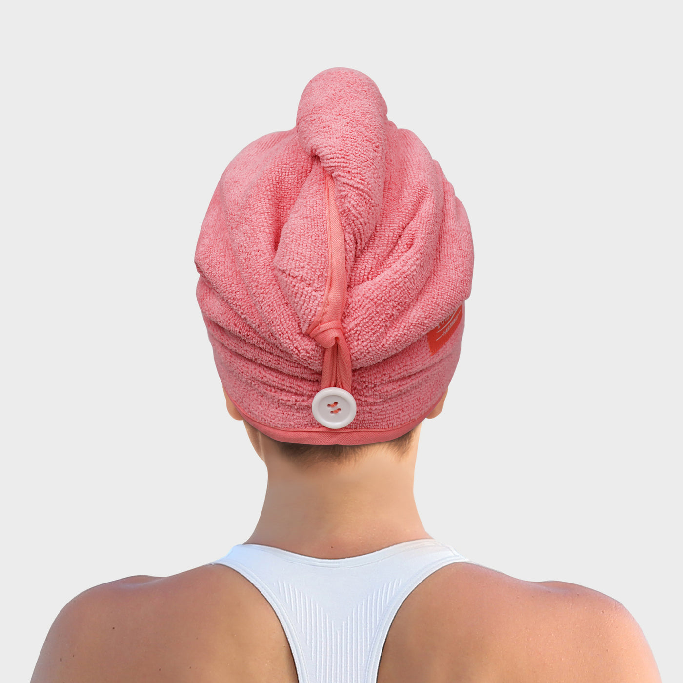 Hair Towel Wrap -Hot Pink