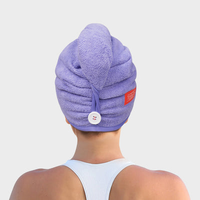 Hair Towel Wrap - Lilac Purple